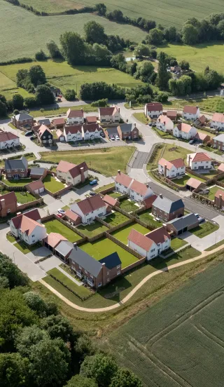 Eden Green - Aerial view